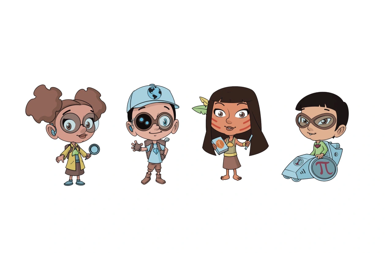 Personagens do Livro MRK A Bússola do Conhecimento